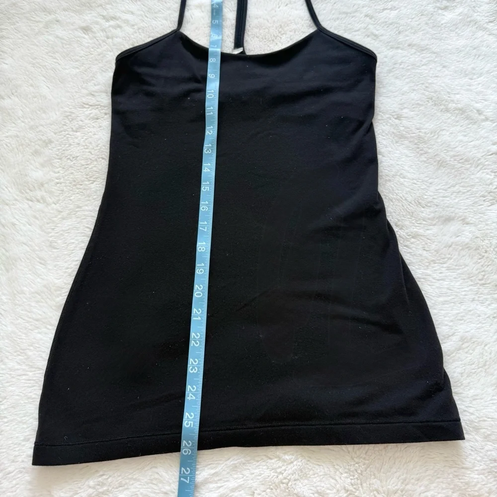 Lululemon Athletica women black tank top size 4 US